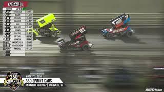 Knoxville Raceway 360 Knoxville Nationals Highlights // August 3, 2024