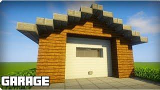 How to make a working garage door in minecraft