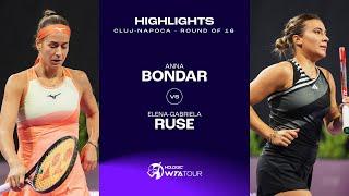 Anna Bondar vs. Elena-Gabriela Ruse | 2023 Cluj-Napoca Round of 16 | WTA Match Highlights