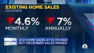 December home sales disappoint, prices still up on low supply
