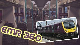 East Midlands Railway 360 Desiro | Interior/Walkthrough | Standard Class | 4 Carriages