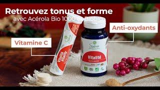 Retrouvez vitalité et tonus avec Acérola Bio 1000 et Biobio Cynorrhodon 