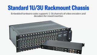 ORIVISION 1U/3U Video Encoder/Decoder Chassis- A Choice for Professional Application