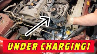 CUSTOMER STATES CAR STALLED AND WON'T RESTART! HOW TO REPLACE AN ALTERNATOR ON A TOYOTA COROLLA 1.8L