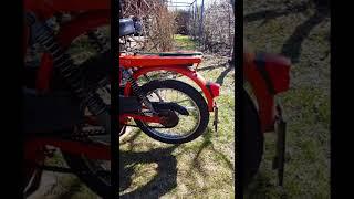 2T engine SLOW MOTION SOUND - Romet Kadet #shorts