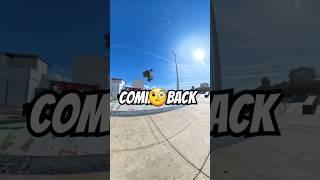 COMING BACK .(teaser Márcio) #shorts #rollerblading  #motivation #insta360x4