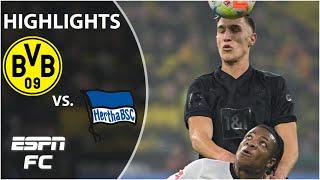  HIGH FLYING BVB  Borussia Dortmund vs. Hertha Berlin | Bundesliga Highlights | ESPN FC