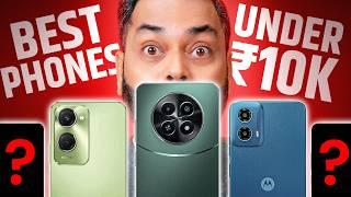 Top 5 Best 5G Smartphones Under ₹10000  August 2024