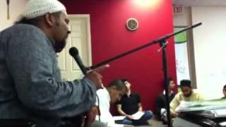 Nader Khan singing praises of the Prophet in English at SeekersHub