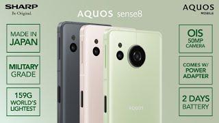 Light and Tough: SHARP's New Mobile Phone Aquos sense8!