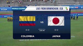 Colombia - Japan Game 3 Ultimate Frisbee World Games 2022