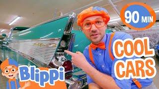 Blippi Drives Through Car History | Vehicles for Kids | Blippi Kids TV | Educational Videos for Kids