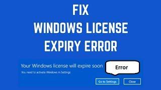 How To Fix Windows License Will Expire Soon | TheTechFever