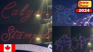 Drone Show at Calgary Stampede 2024 | Gaurav Tandon