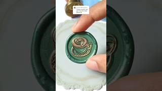 Green Stamp / Waxseal Stamp / Waxsealing 