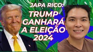 JAPA RICO AFIRMA QUE TRUMP GANHARÁ A ELEIÇÃO PARA PRESIDENTE DE 2024