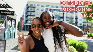 Squid Game VR & Interview with Rhasidat Adeleke | Outside the Mixed Zone Episode 2