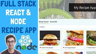 Full Stack Project Tutorial | Build a Recipe App for your Portfolio using React Node & PostgreSQL