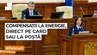 Compensații la energie, direct pe card sau la poștă