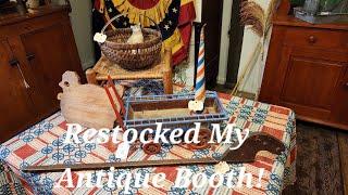 Tour Seville Antiques Restocked my Booth Primitives Citywide Yard Sale this weekend!! Patriotic