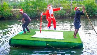 Levitating Santa | വെള്ളത്തിൽ പറന്നുനടക്കുന്ന സാന്റാ | M4 Tech |