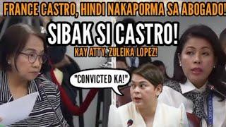 MAKAPANINDIG BALAHIBONG SINUPALPAL SI FRANCE CASTRO, DAHIL SA BANAT NIYA KAY VP SARA DUTERTE?!