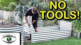 Raised Bed Organic Garden Co Kit Review No TOOLS | Sold at Bunnings