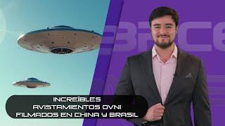 Increíbles avistamientos OVNI filmados en China y Brasil