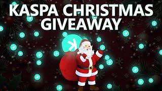 Kaspa Christmas Giveaway