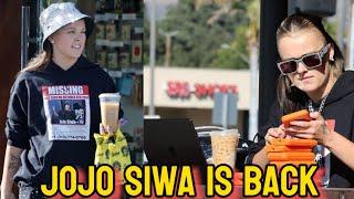 After Vanishing Over Beyoncé Comment..Jojo Siwa Resurfaces With Iced Coffee in Hand