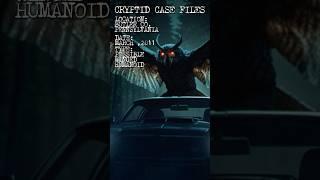 CRYPTID CASE FILES | PA WINGED HUMANOID #cryptid #cryptids #sighting #encounter #paranormal #mothman