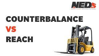 Counterbalance VS Reach Forklift Trucks | North East Driving School