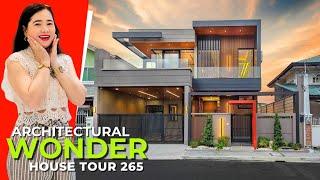 Architectural Masterpiece in Design. Brand New Modern House in Las Pinas. House Tour 265