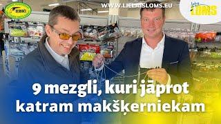 Deviņi mezgli, kas JĀPROT katram makšķerniekam. Video bloga epizode #8