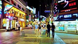 [4K Walk] 잠실새내역(구,신천역) 먹자골목 도보여행/Walking tour at Food alley in Jamsil Saenae Station