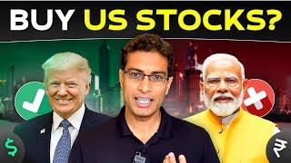 Indian Market is getting overvalued. Time to shift to US Stocks? | Akshat Shrivastava