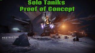 Solo Taniks Proof of Concept