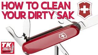 How to Clean Your Dirty SAK - Swiss Army Knife Maintenance