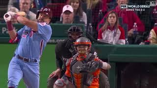 Kyle Swarber's Leadoff Homer in the World Series - 11/3/2022