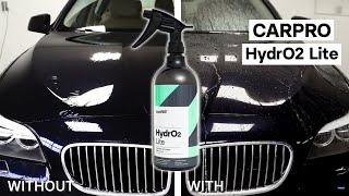 CarPro HydrO2 Lite Application & Result