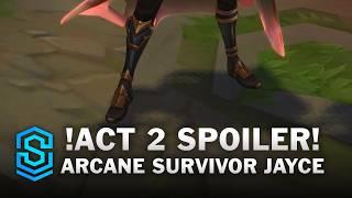 Arcane Survivor Jayce Skin Spotlight - Pre-Release - PBE Preview - League of Legends