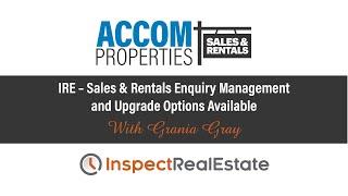 IRE – Sales & Rentals enquiry Management and upgrade options available