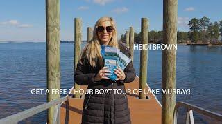 Get a Free 2 Hour Boat Tour of Lake Murray!