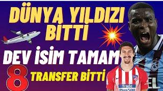 Yıldız Transferi resmen bitti Son dakika dev isim tamam 2 imza geliyor süper gelişme #trabzonspor