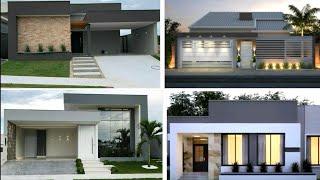FACHADAS DE CASAS MODERNAS    sensillas y minimalistas