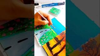 #acrylicpaint #art #tutorial #short (Lakin's Art & Craft)