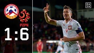 Lewandowski trifft dreifach!  Armenien - Polen 1:6 | Highlights | WM-Quali | DAZN