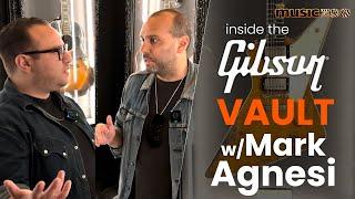 The Rarest Gibson Guitars in the World! Visiting the Gibson Vault with Mark Agnesi & The Music Zoo!