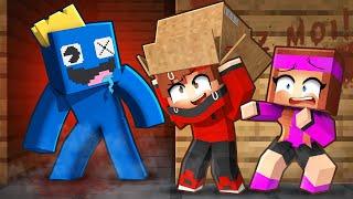 Se cacher des RAINBOW FRIENDS sur Minecraft !