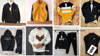 Branded Men track suits | Men's winter wears sweatshirt & hoodies‎ || Men wear Branded Office looks